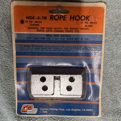 Bolt on rope hooks