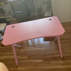 Beautiful Pink Desk 