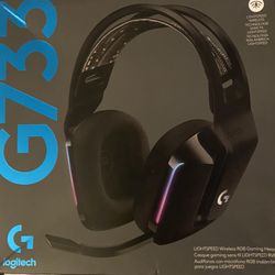 Logitech G733 Wireless Gaming Headset Black