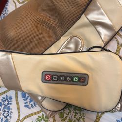 Neck Massager and Back Massager, Shiatsu Armrest Massager for Neck Massager and Back Massager, Muscle Relaxation, Therapeutic Massager, Neck Massager