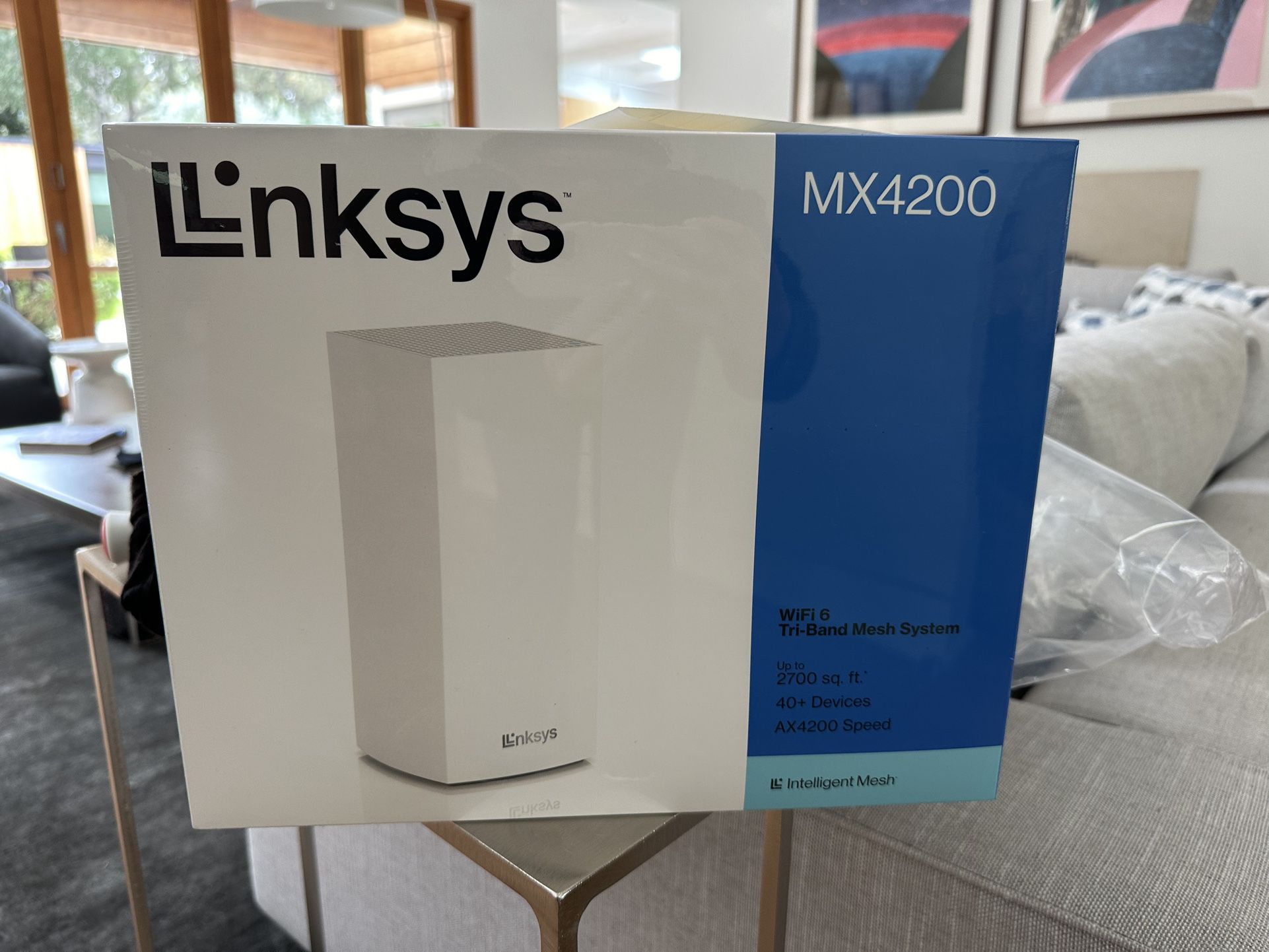 Linksys MX4200 - Tri-Band AX4200 Mesh WiFi 6 Router