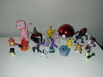 Tomy Nintendo Pokemon Mixed Figure Lot *Some Vintage* Early 2000's 18 Pieces