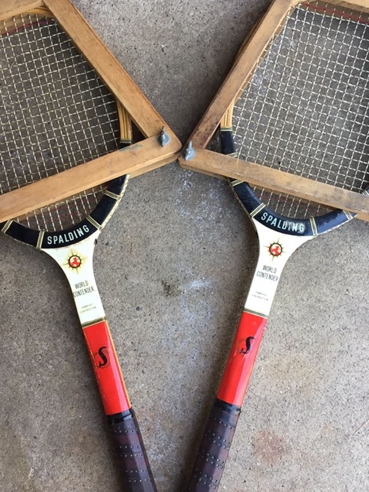 Tennis Rackets/vintage Pair