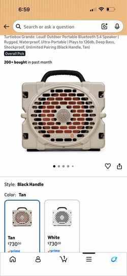 Turtlebox bluetooth speaker