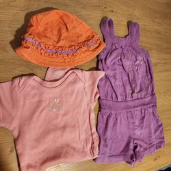 Girls Clothes Size 18 Months  Romper 