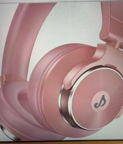 PINK WIRED HEADPHONES 