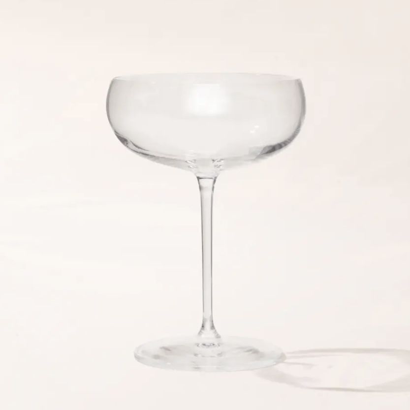 4 Coupe Glasses 