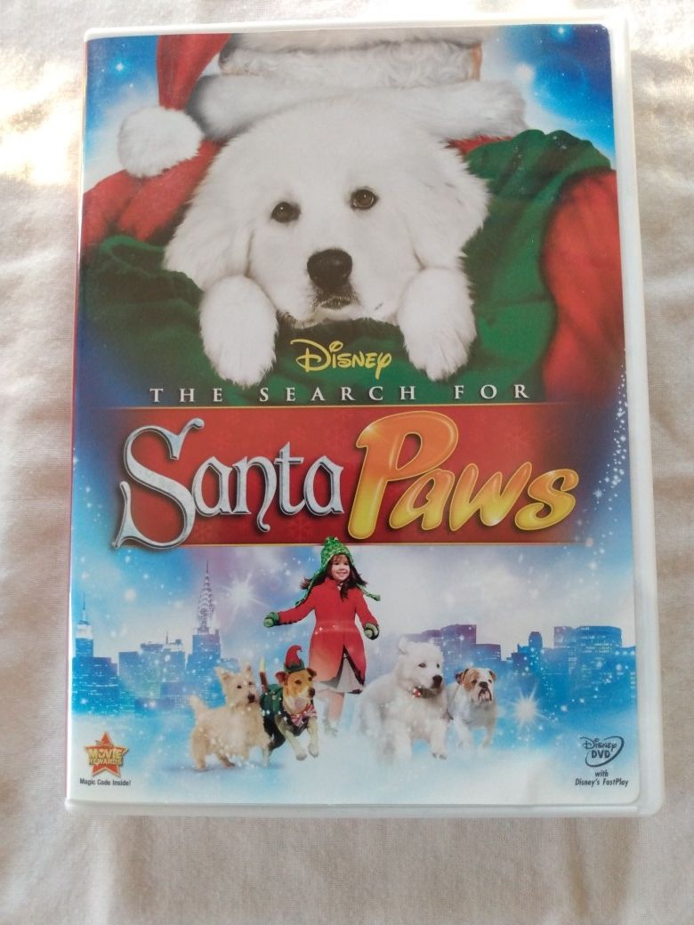 Christmas movie- The Search For Santa Paws, Disney DVD
