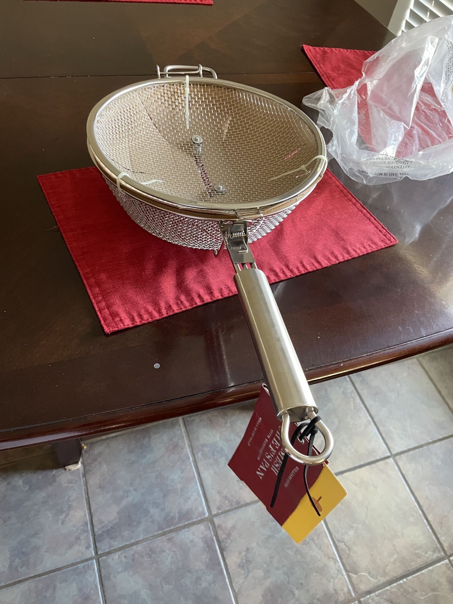 Williams Sonoma Fry Basket