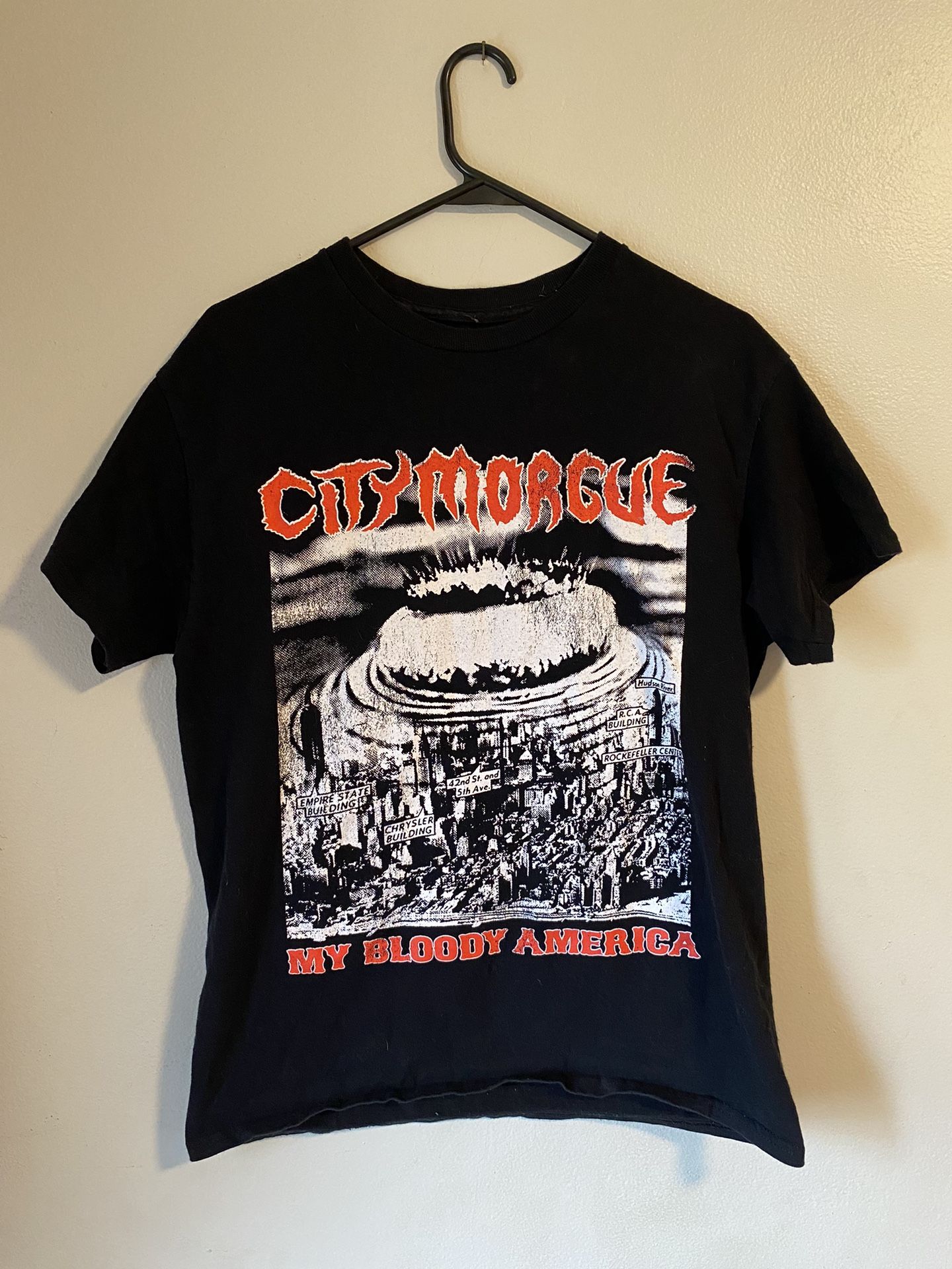 City Morgue MY BLOODY AMERICA Tee