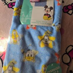 Mickey Mouse And Friends Toddler Blanket 