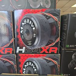 Massive Audio 8" 1000W RMS 4-Ohm 2.5" DVC Subwoofer Hippo Series MA-H84XR