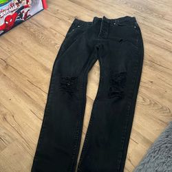 Civil Black Distressed Jeans