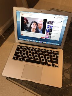 2016 MacBook Air 13 inch 1,6Ghz i5 4GB Memory 256GB Flash Storage