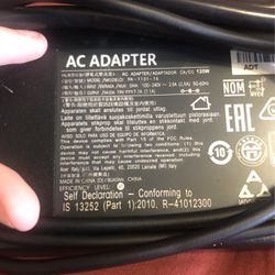 135W AC Adapter (Charger)