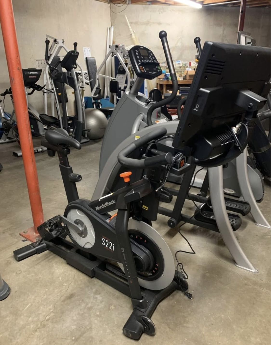Nordic Trac S22i Indoor Cycle Spin Bike Incredible Deal Only $500