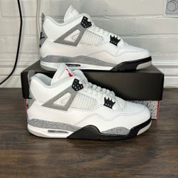 Jordan 4 White Cement 2025