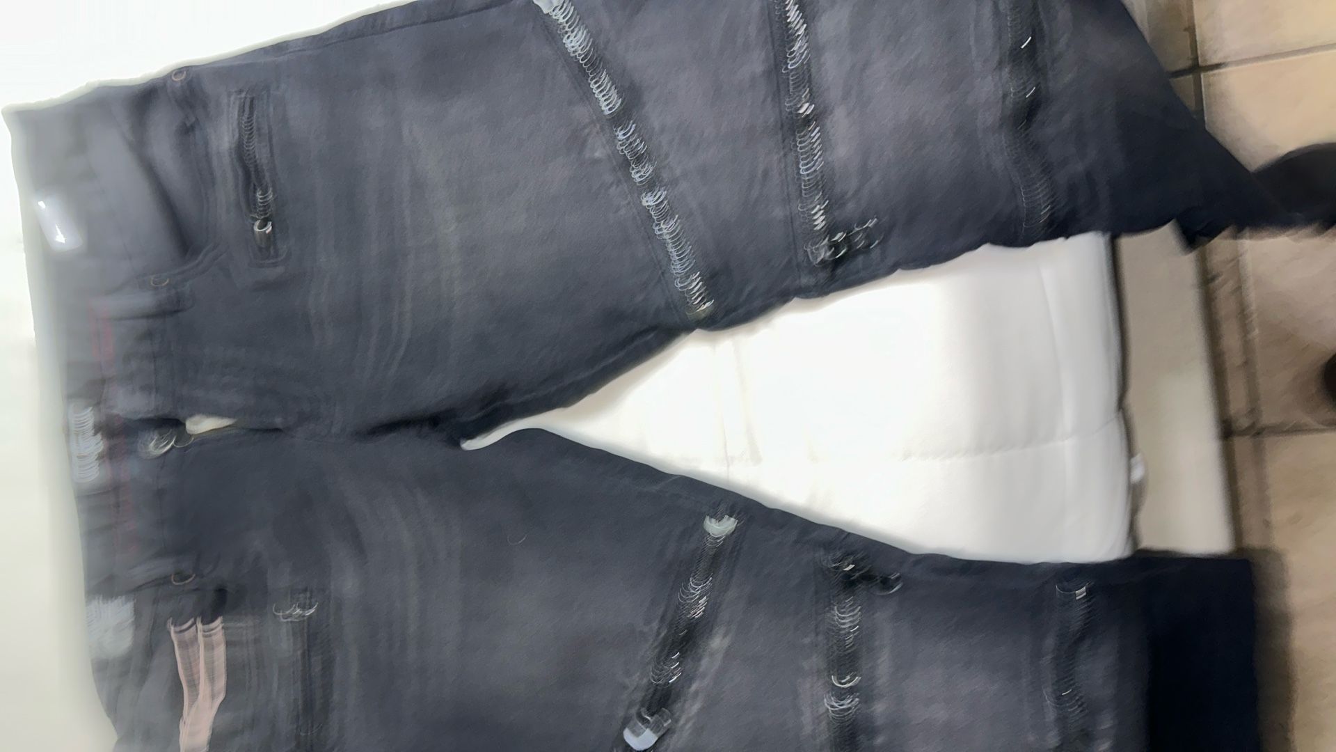 Cult Individuality Black Jeans 34x33