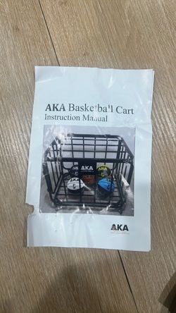 AKA Basketball Cart Instruction Manual