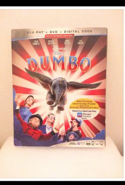 Disney 'Dumbo' (2019) Blu-Ray / DVD  2-Disc Set