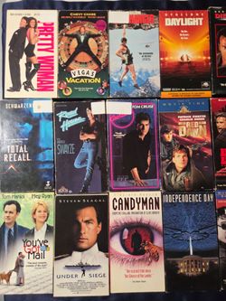 VHS Movies (Make Offer)