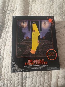 Inflatable banana costume