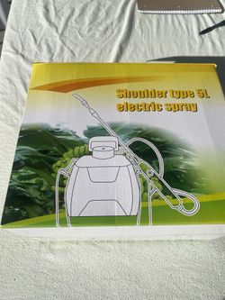 5L Electric Spray with Shoulder Strap
