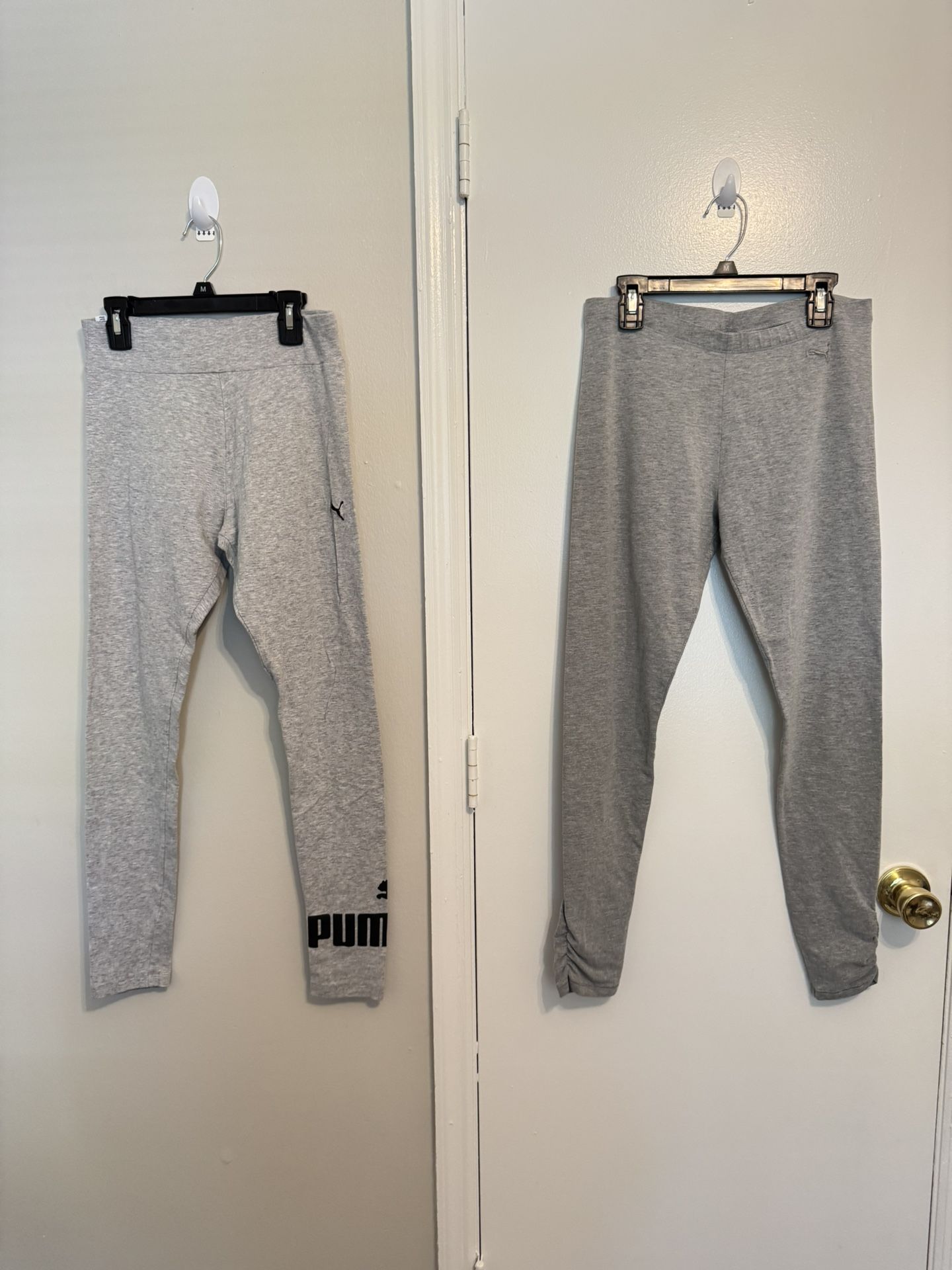 Grey Puma leggings size Large