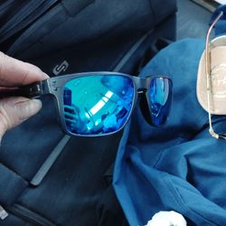 Oakley Holbrook XL Prisam  Black Polorized Sunglasses 