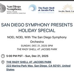 Noel Noel  San Diego symphony 