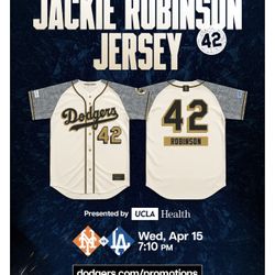 Dodgers Jackie Robinson Jersey Giveaway Tickets 