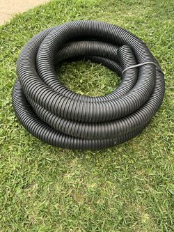 Corrugated Drain Pipe 4-inch X 50-feet