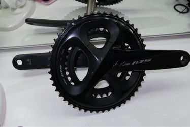Shimano 105 Double Crankset Black