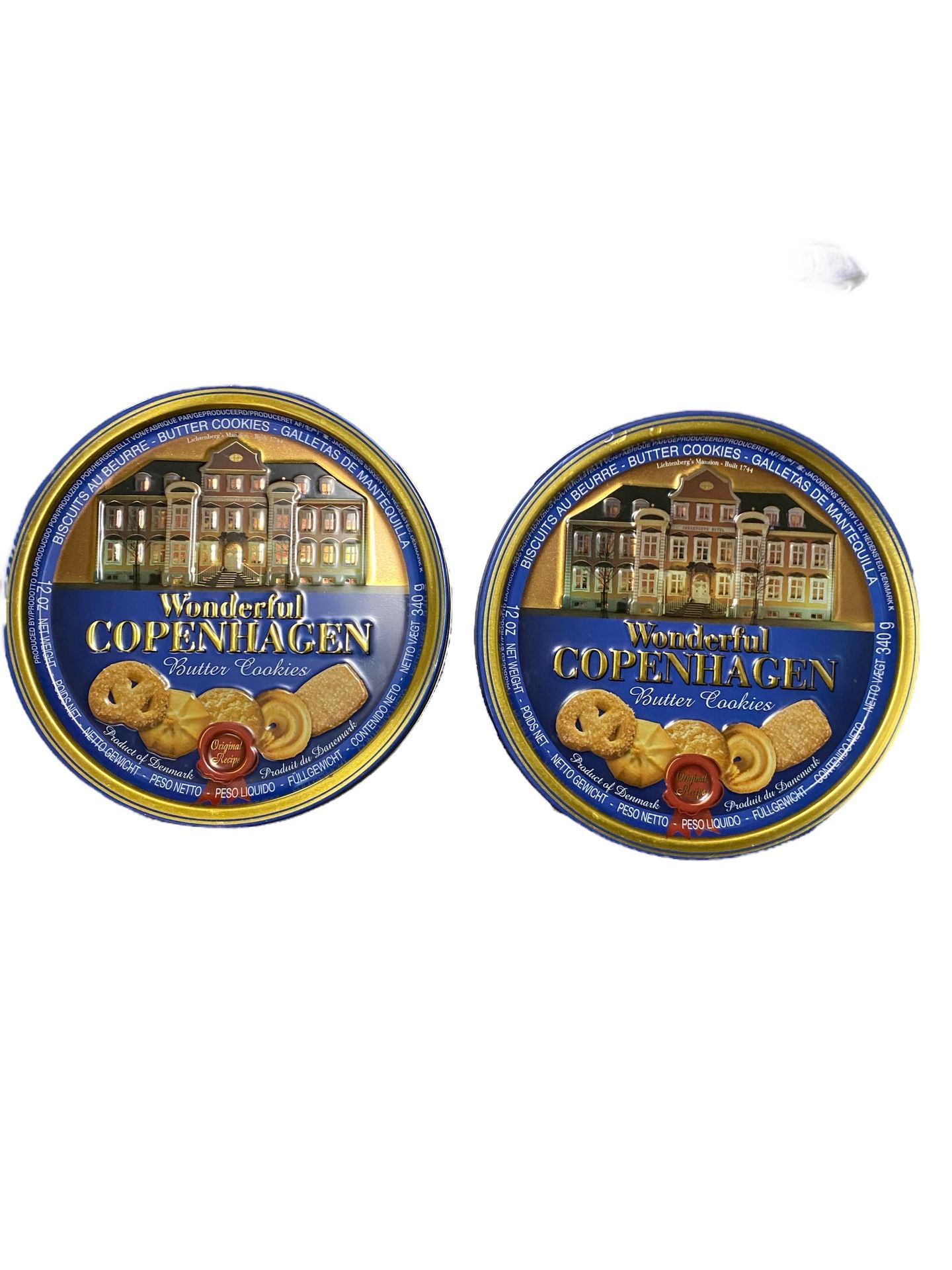 Copenhagen Cookie Tin Empty Pre-owned/empty Tin