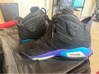 Aqua Jordan 6 size 10.5 Mens