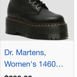 Double Platform Doc Martens