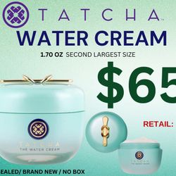 Tatcha The Water Cream – 1.7 fl oz – Brand New & Sealed