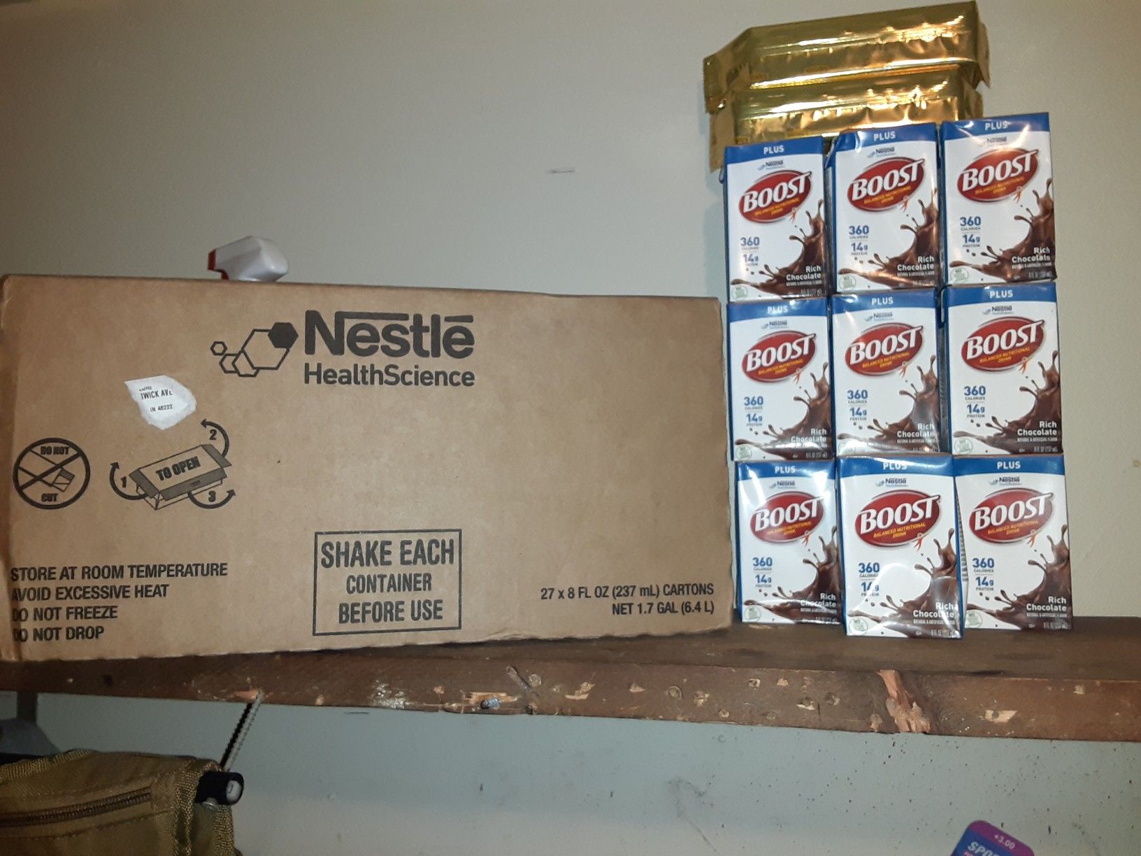 .50 each Boost drnks