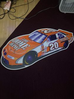 1999 Tony Stewart #20  Home Depot racing sign.  35x15 inches