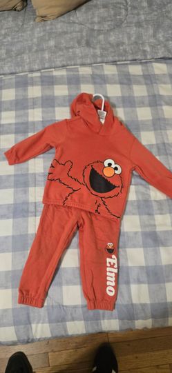 Elmo Toddler Hoodie and Jogger Set