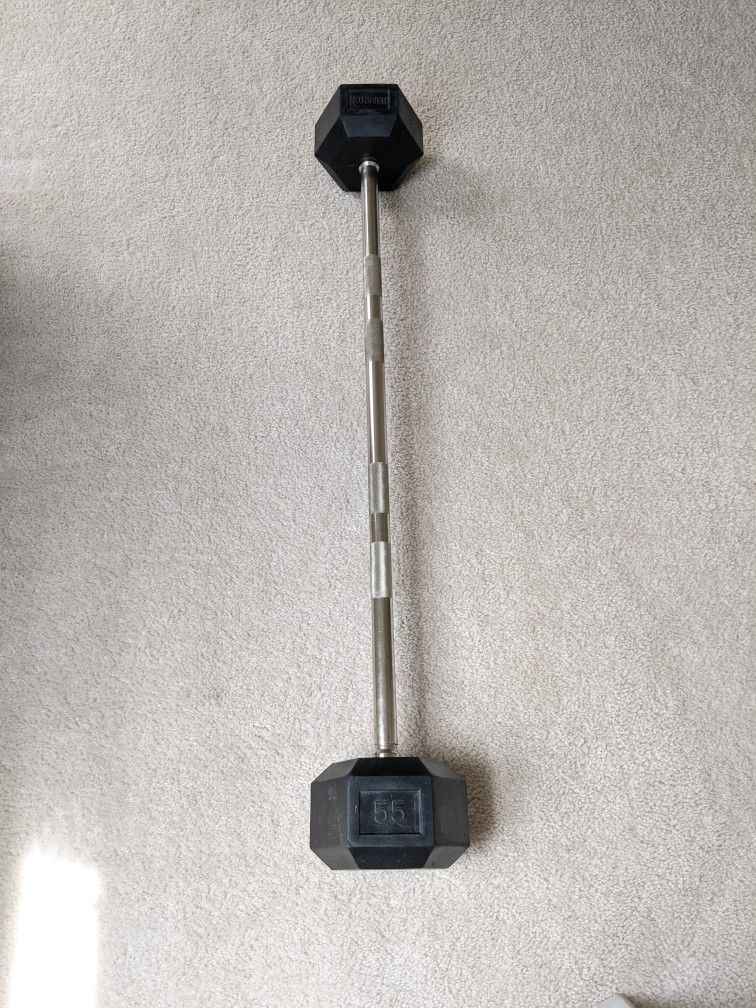 Hampton Dura Bar Straight Barbell 55 Lb