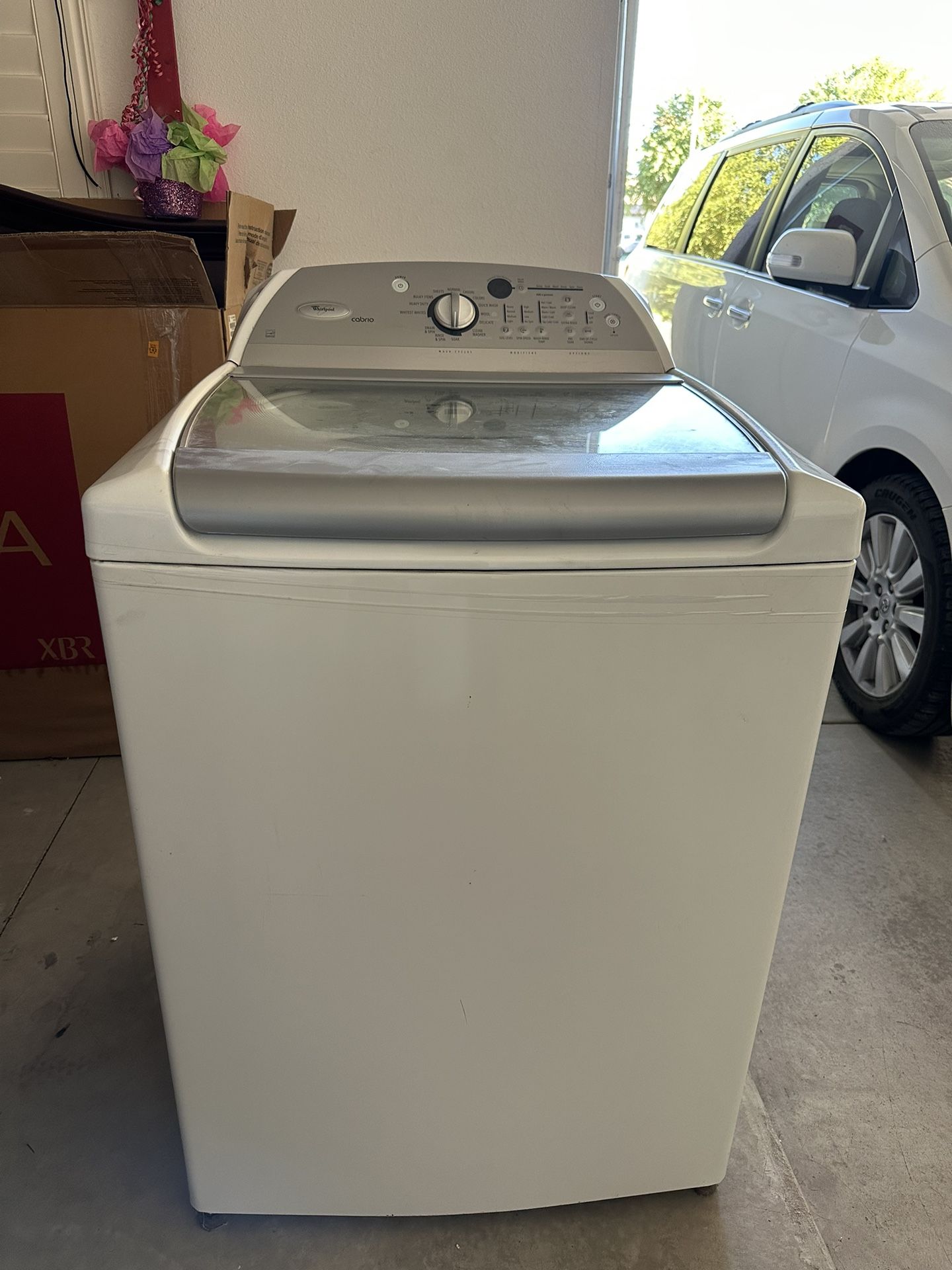 Whirlpool Cabrio Washer Large Capacity