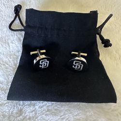 SD Silver Cuff Links