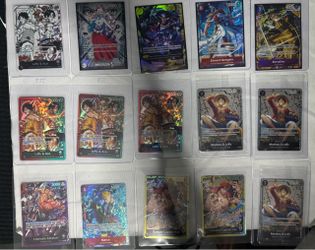 One Piece TCG Card Collection Portfolio