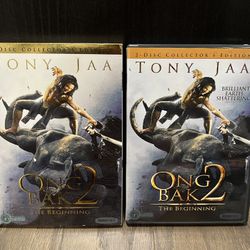 Ong Bak 2 The Beginning 2 Disc Collectors Edition DVD with Case and Slipcover