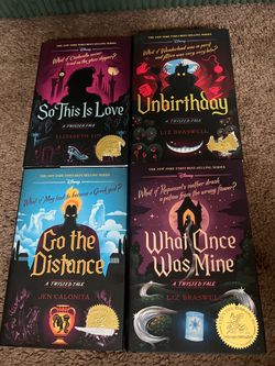 Disney A Twisted Tale Book Set Hardcover - Books 9-12