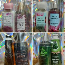 Bath & Body Works mini sets $8