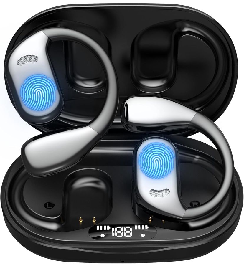 2025 AI Language Translator Earbuds Real Time, OWS 3-in-1 Translation Earbuds 144 Languages & Accents and Long Battery Life, Ideal for Travel