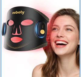 NEW in Box Red Light Therapy for Face 4 Modes Wireless 850NM Infrared & Blue Amber