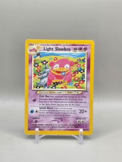 Pokémon Light Slowbro 51/105 Neo Destiny Uncommon Vintage 2002 LP